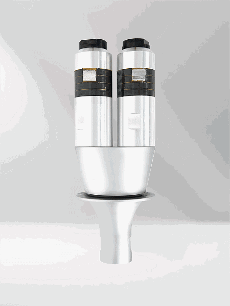 15kHz-4200W 声峰超声波换能器 双柱直筒(银黑)