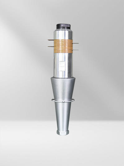 15kHz-2600W 声峰超声波换能器  直筒型 （银黄）